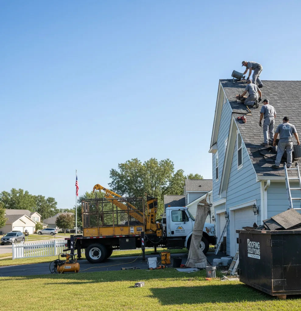 Roof Repair in Freeman